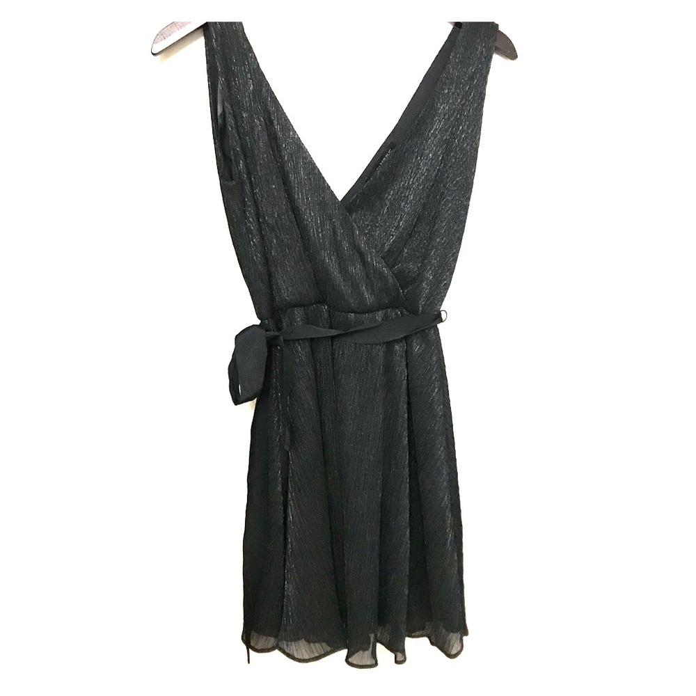 NWOT Banana Republic Black Sparkly Party Dress